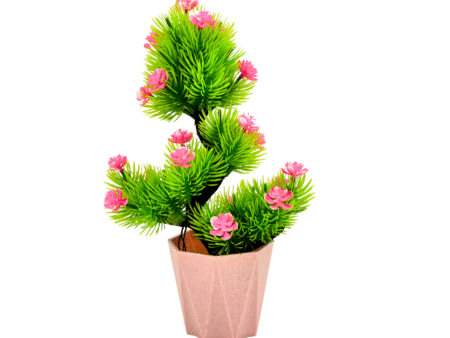 Artificial Plants with Pot Showcase Decoration Plants Flowers | Fake Plant | Artificial Plants for Home Decor Office Gifting Plants Decorative Potted Plants (RV-AP26)