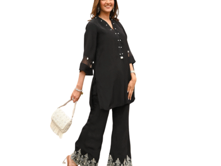 Flower Power ? Embroidered & Printed Cotton Dress for Women (XL)