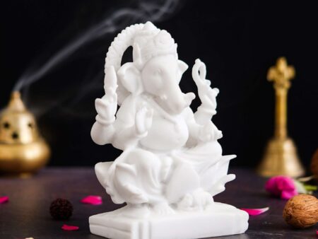 Marble Ganesh ji Statue Idol Murti for Home Decor Office Desk? for HomeDecor Decoration Gifting