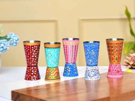 ALUMINIUM GLASS SET
